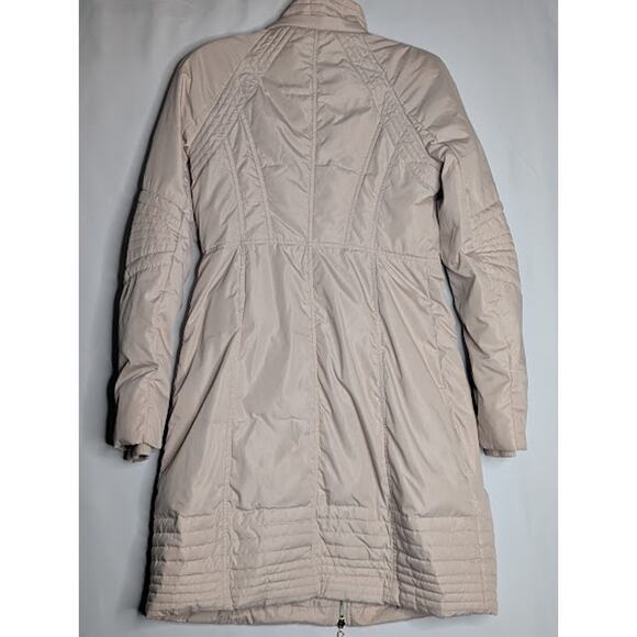 MISS SIXTY Womens cream coat parka puffer jacket size small - Picture 10 of 15